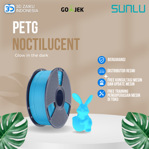 SUNLU PETG Glow in the Dark 3D Printer Filament Noctilucent High Brightness Long Time Neat Spool SUNLU PETG Glow in the Dark 3D Printer Filament Noctilucent High Brightness Long Time Neat Spool